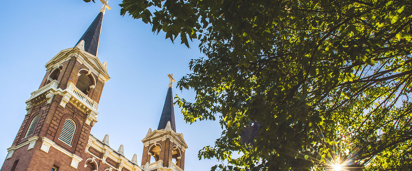 St. Als steeples.