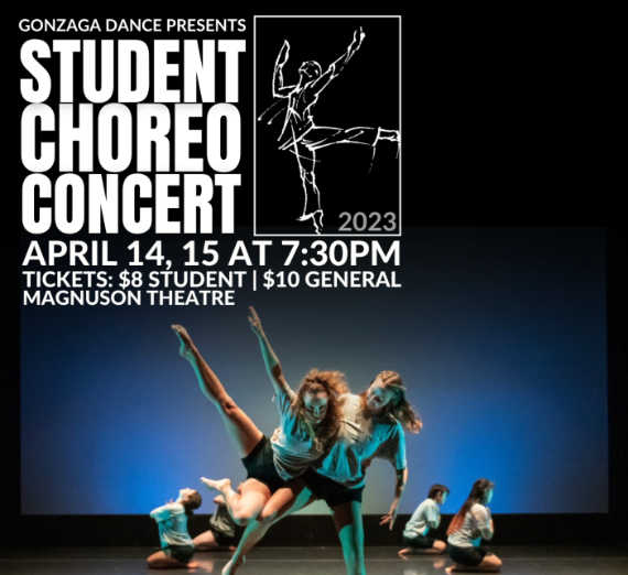 Event Flyer with dancing students with text Event Flyer with dancing students with text