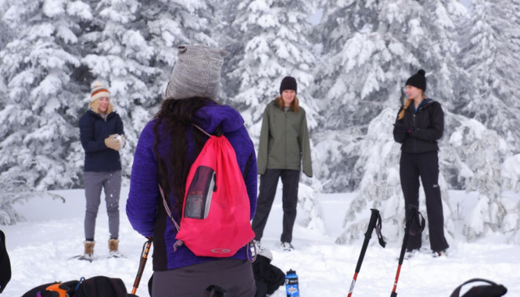 Snowshoe trip