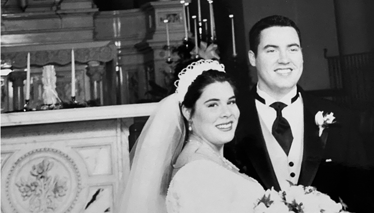 black and white image of wedding couple black and white image of wedding couple
