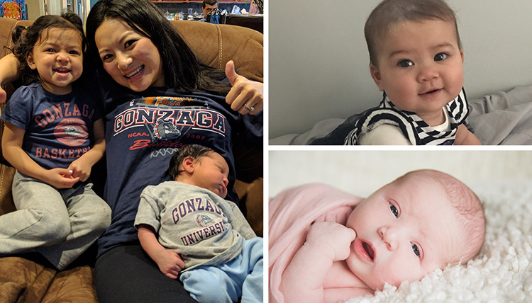 Gonzaga alumni babies - Patel, Mattingly, Sweeney Gonzaga alumni babies - Patel, Mattingly, Sweeney
