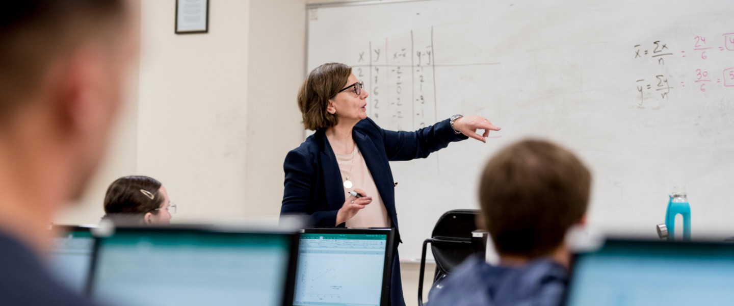 MBA classroom photo
