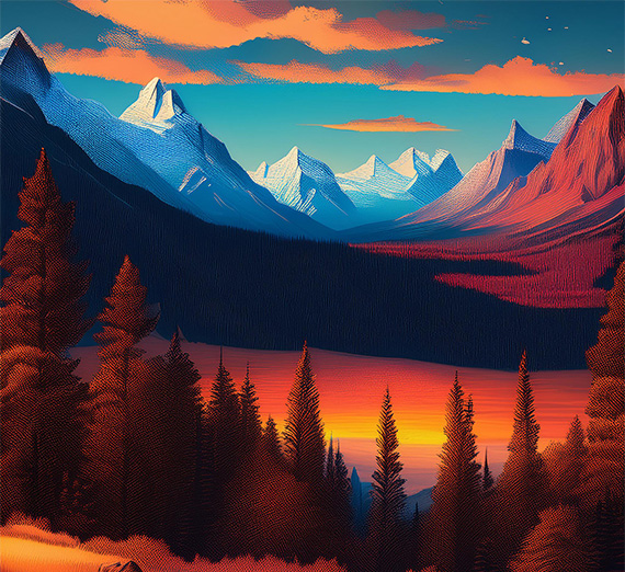 Montana Mountains 