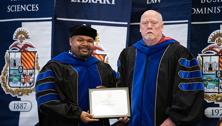 faculty member award with provost faculty member award with provost