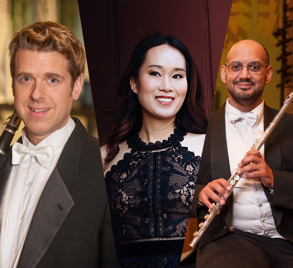 Gonzaga Symphony Orchestra Concert, Featuring Composer Shuying Li, Flute Soloist Bruce Bodden, and Clarinet Soloist Chip Phillips