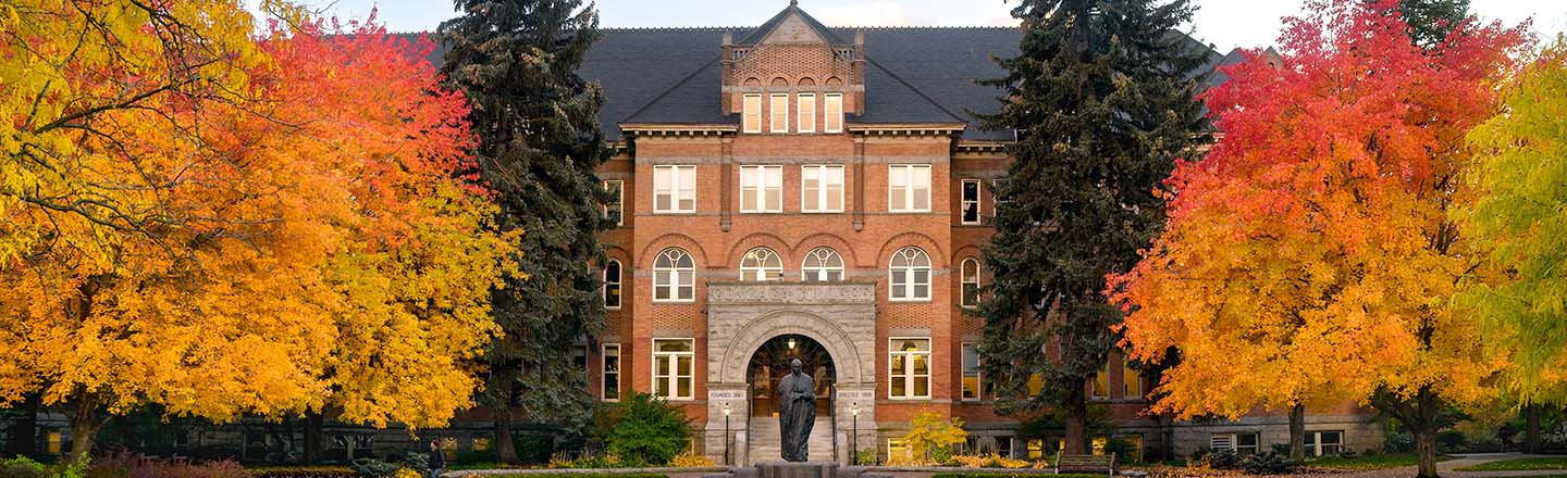 View of College Hall