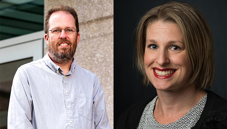 Headshots of Katey Roden (right) and Jeff Watson (left) Headshots of Katey Roden (right) and Jeff Watson (left)