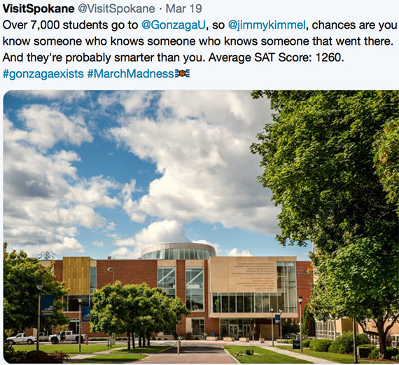 Visit Spokane Tweet Visit Spokane Tweet