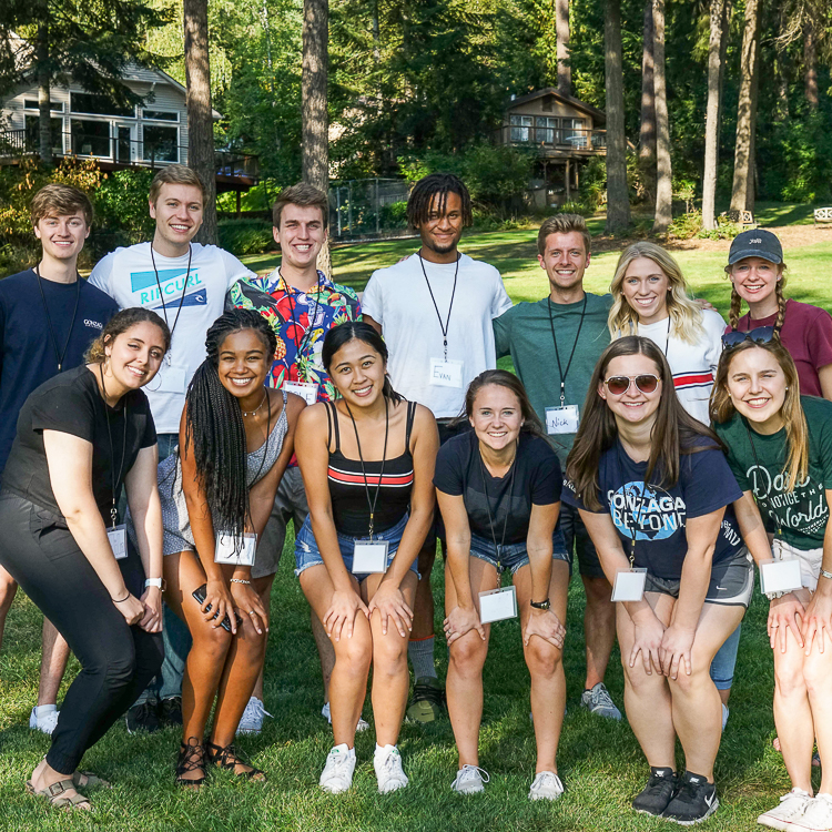 The 2019 Pro Rep Team (13 members) pose together outside during their Pro Rep team retreat. The 2019 Pro Rep Team (13 members) pose together outside during their Pro Rep team retreat.