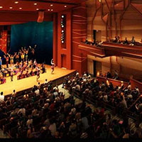 The Coughlin Theater inside the Myrtle Woldson Performing Arts Center. The Coughlin Theater inside the Myrtle Woldson Performing Arts Center.