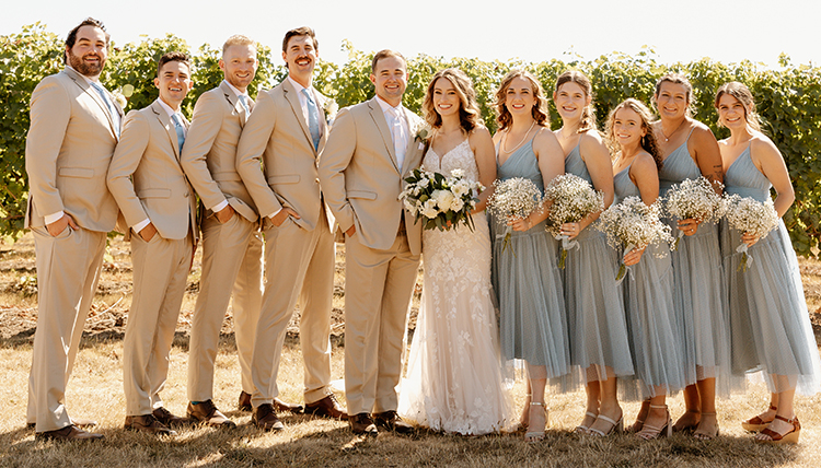 Wedding photo from ’19 Cameron Schaffer and Colby Watilo. Wedding photo from ’19 Cameron Schaffer and Colby Watilo.