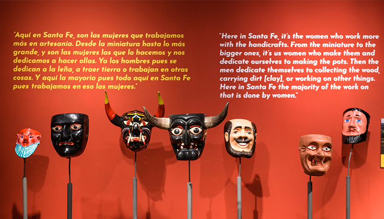 Pavel Shlossberg's Masks at the Dancing With Life Exhibit. Pavel Shlossberg's Masks at the Dancing With Life Exhibit.