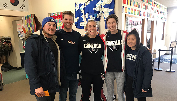 Student-athletes at school Student-athletes at school