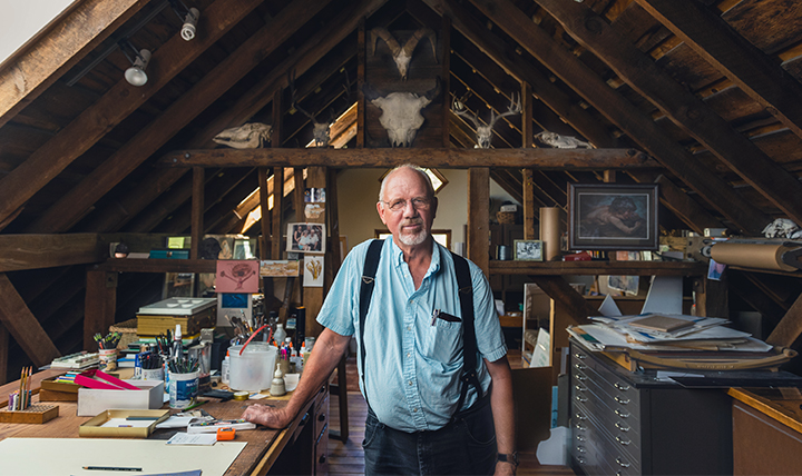 Spokane artist Ken Spiering Spokane artist Ken Spiering