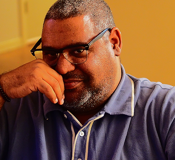 Portrait of Chris Abani, author