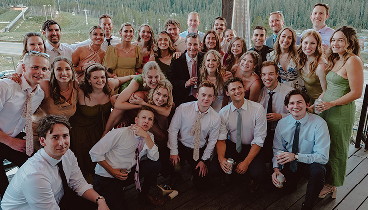 Wedding image of ’19 Bridget Hoag and ’17 Andrew Nett. Wedding image of ’19 Bridget Hoag and ’17 Andrew Nett.