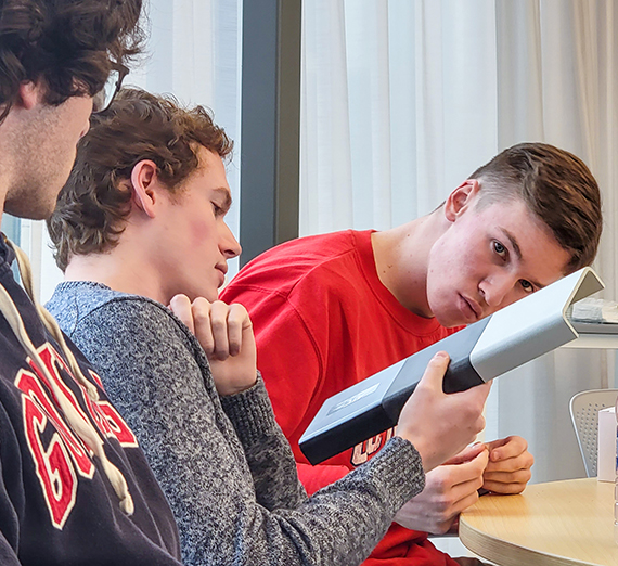 students check out a composite item students check out a composite item