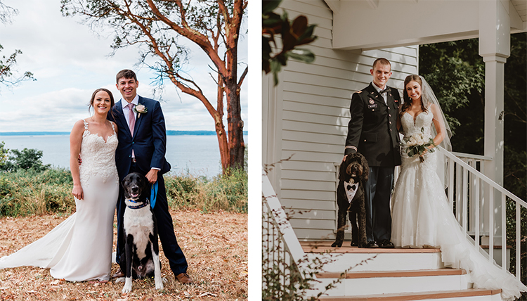 two separate wedding couples two separate wedding couples