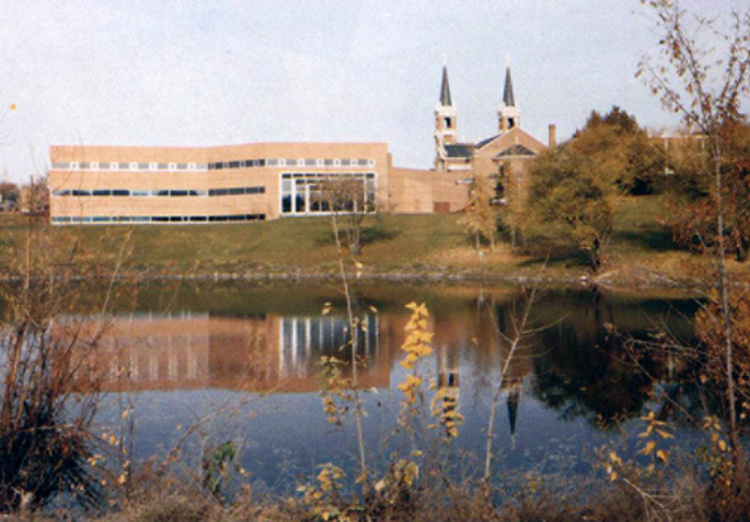 Jepson Center photographed 1988 Colored Jepson Center photographed 1988 Colored