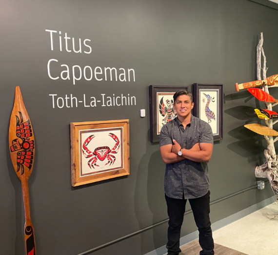 Artist Titus Capoeman