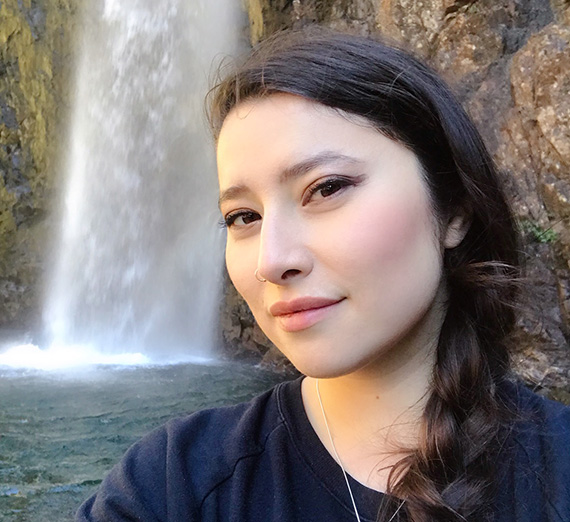Portrait of Julia Drexelius, Gonzaga University's 2020 recipient of the Peter G. Pauw Award for Distinction in Biology.