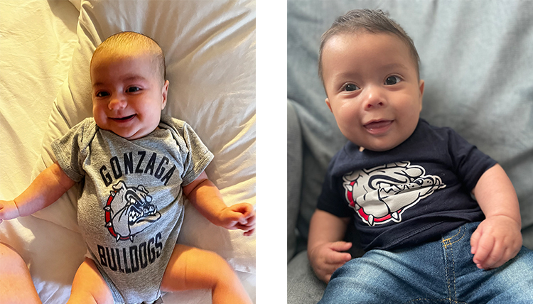 10 Clelia (Leopold) Tilford and Keith welcome a daughter, Elizabeth (Lily) and ’11, ’15 Clara (Arcia) and ’16 Joe Virden welcome a son, Javier (Javi) Judson