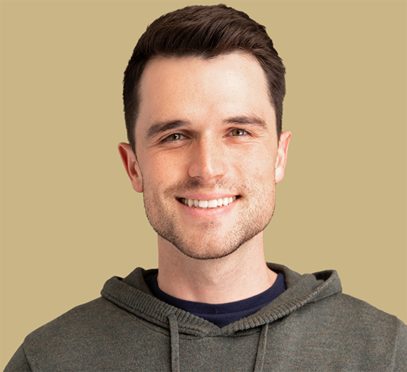 smiling man
