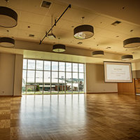 View of the Ballroom of the John J. Hemmingson Center View of the Ballroom of the John J. Hemmingson Center