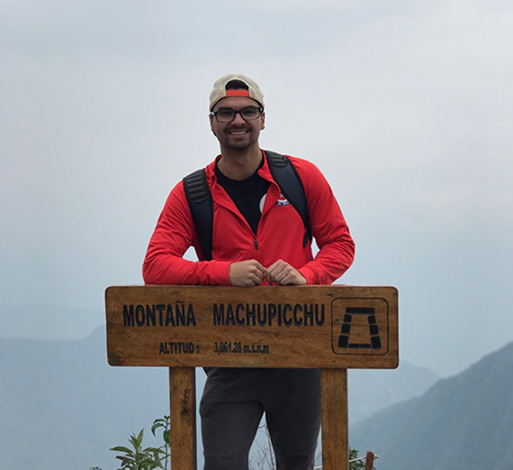  Portrait of Nicholas Simmons, International Relations and Spanish Major