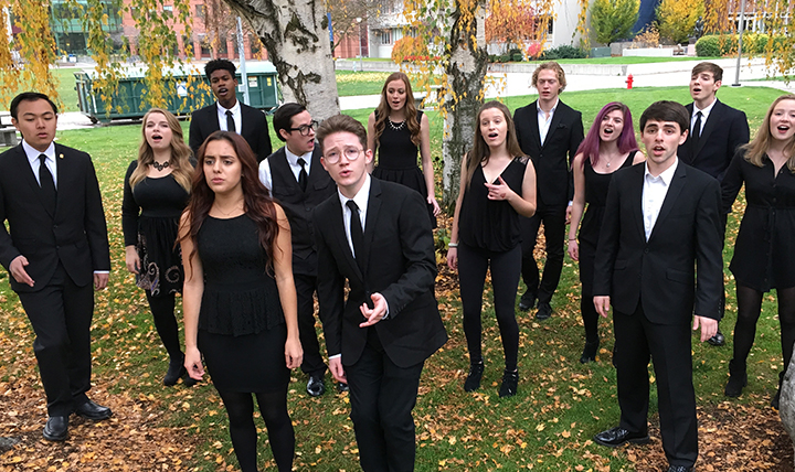 Gonzaga University acapella group Big Big Theory Gonzaga University acapella group Big Big Theory
