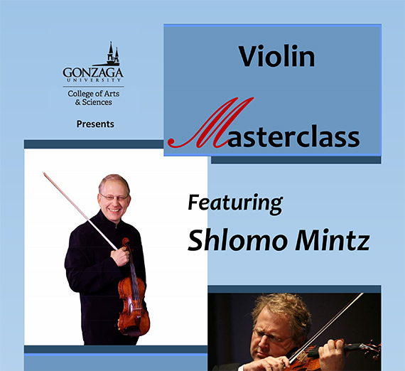 Violin Masterclass Featuring Shlomo Mintz