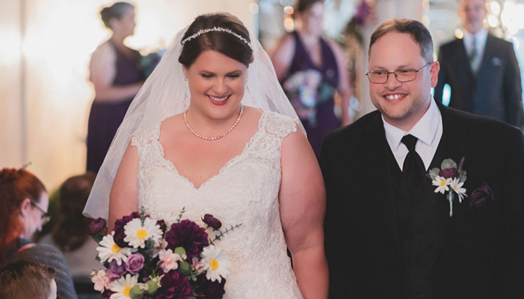 Two people at the wedding. Two people at the wedding.