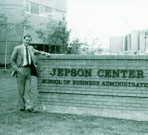 Bud Barnes at Jepson Center